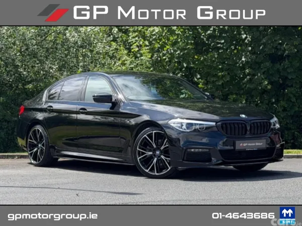 BMW 5-Series Saloon, Diesel, 2020, Black