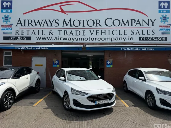 Ford Focus Hatchback, Petrol, 2023, White