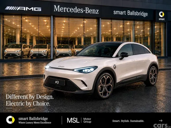 Smart #3 Coupe, Electric, 2026, Silver