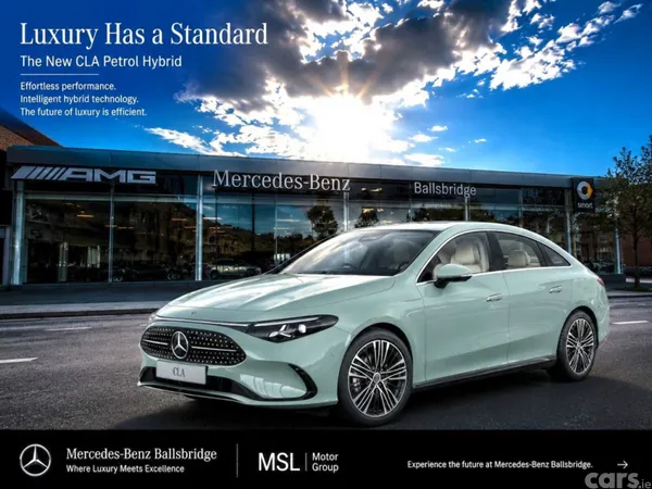 Mercedes-Benz CLA Coupe, Petrol, 2026, Green