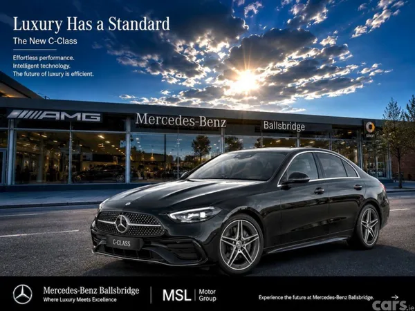 Mercedes-Benz C-Class Saloon, Diesel, 2026, Black