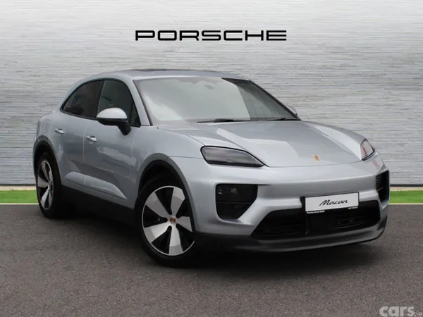 Porsche Macan SUV, Electric, 2026, Silver