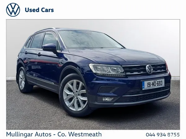 Volkswagen Tiguan SUV, Diesel, 2019, Blue