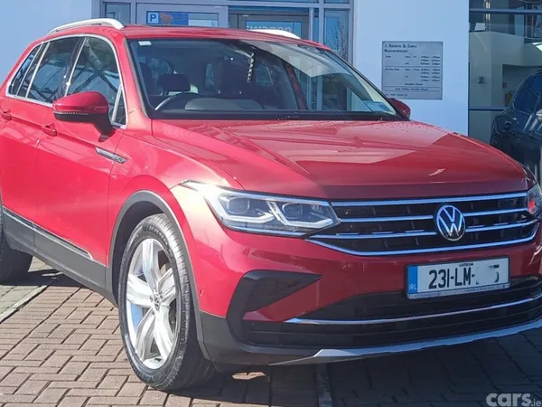 Volkswagen Tiguan SUV, Diesel, 2023, Red