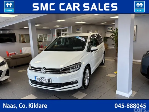 Volkswagen Touran MPV, Diesel, 2018, White