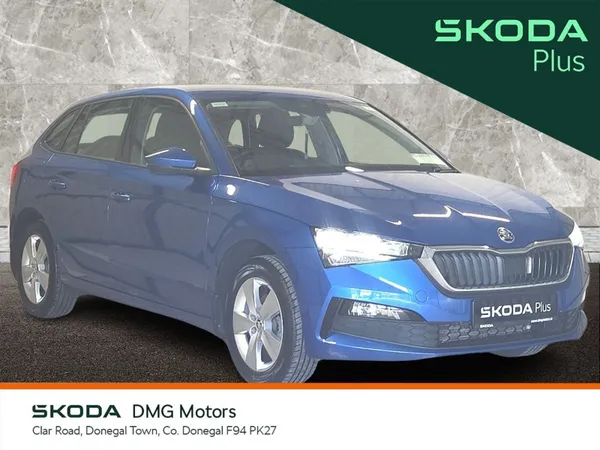 Skoda Scala Hatchback, Petrol, 2024, Blue