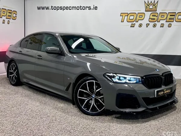 BMW 5-Series Saloon, Diesel, 2021, Grey