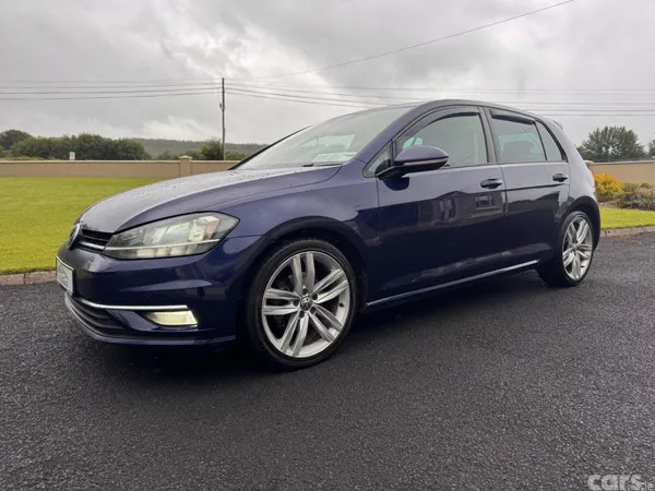 Volkswagen Golf Hatchback, Diesel, 2017, Blue