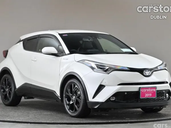 Toyota C-HR SUV, Petrol Hybrid, 2019, White