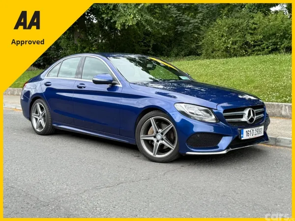 Mercedes-Benz C-Class Saloon, Diesel, 2016, Blue