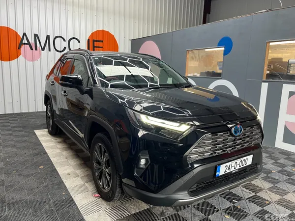 Toyota RAV4 SUV, Petrol Hybrid, 2024, Black