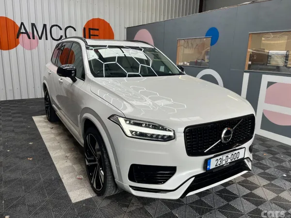 Volvo XC90 SUV, Petrol Plug-in Hybrid, 2023, White