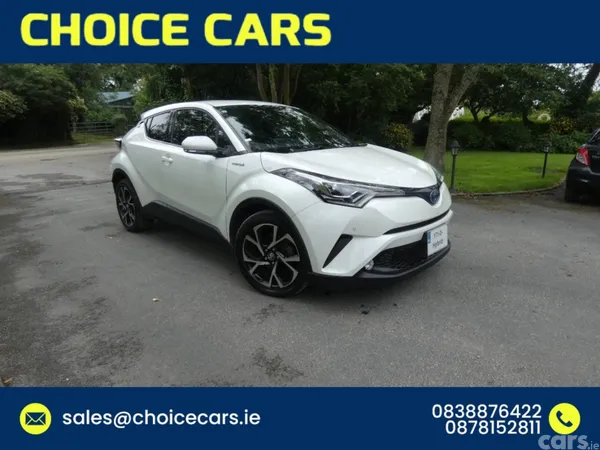 Toyota C-HR Hatchback, Petrol Hybrid, 2017, White