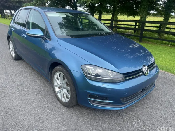 Volkswagen Golf Hatchback, Petrol, 2017, Blue