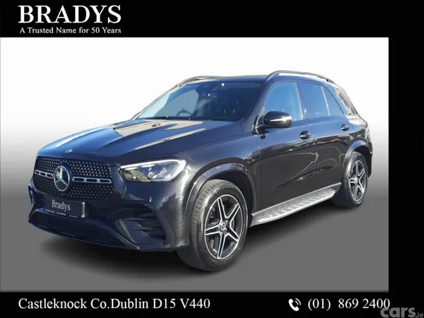 Mercedes-Benz GLE SUV, Diesel Plug-in Hybrid, 2024, Black