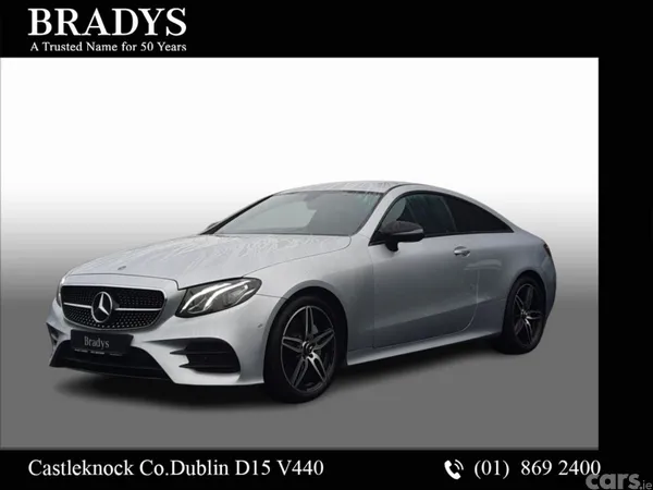 Mercedes-Benz E-Class Coupe, Diesel, 2019, Silver