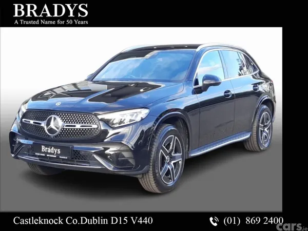 Mercedes-Benz GLC SUV, Petrol Plug-in Hybrid, 2024, Black