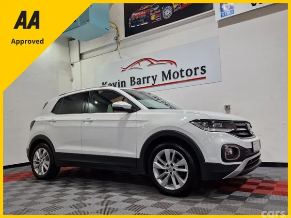 Volkswagen T-Cross SUV, Petrol, 2020, White
