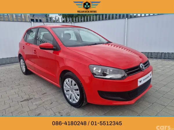 Volkswagen Polo Hatchback, Petrol, 2014, Red