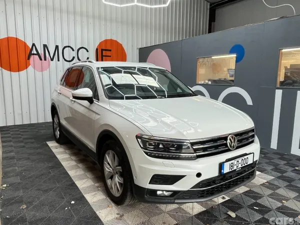 Volkswagen Tiguan SUV, Diesel, 2018, White