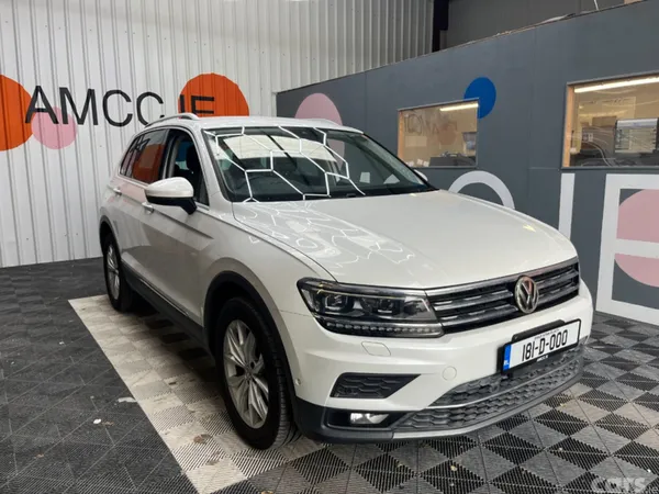 Volkswagen Tiguan SUV, Diesel, 2018, White
