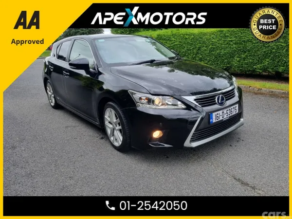Lexus CT Hatchback, Petrol Hybrid, 2016, Black
