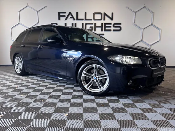 BMW 5-Series Estate, Diesel, 2015, Blue