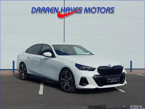 BMW 5-Series Saloon, Petrol Plug-in Hybrid, 2025, White