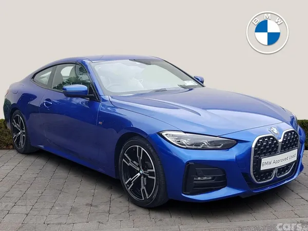 BMW 4-Series Coupe, Diesel, 2021, Blue
