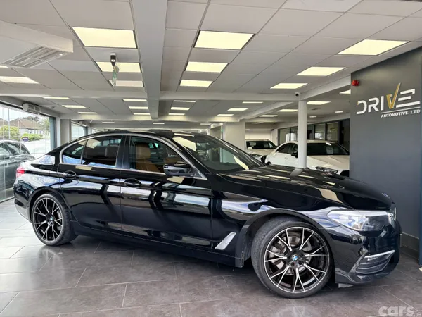 BMW 5-Series Saloon, Diesel, 2018, Black
