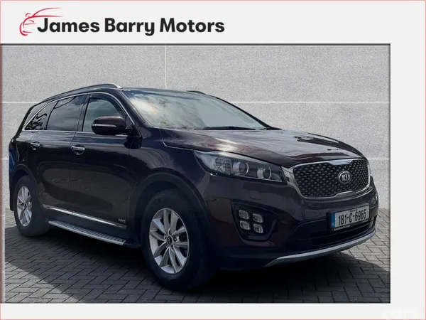 Kia Sorento SUV, Diesel, 2018, Red