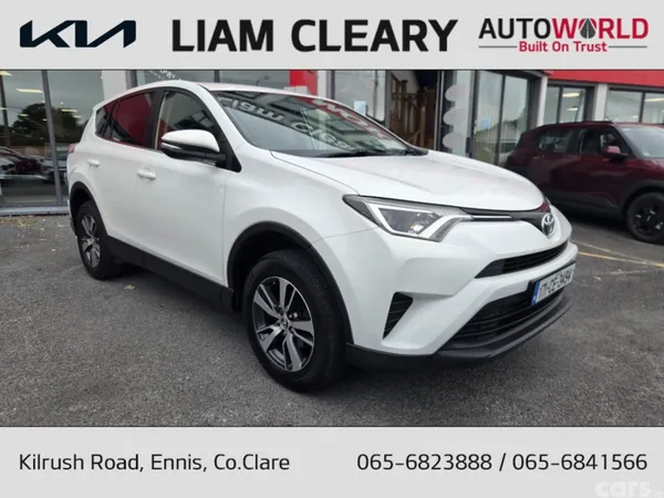 Toyota RAV4 Estate, Diesel, 2017, White