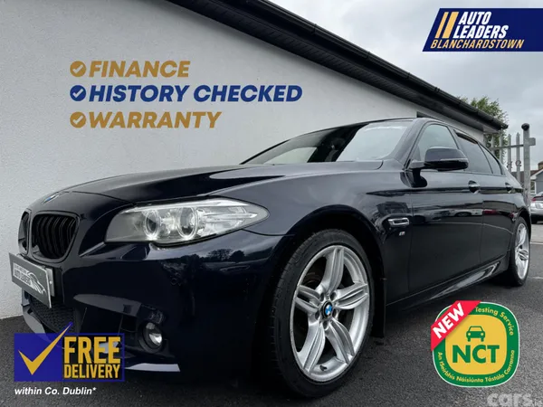 BMW 5-Series Saloon, Diesel, 2016, Black