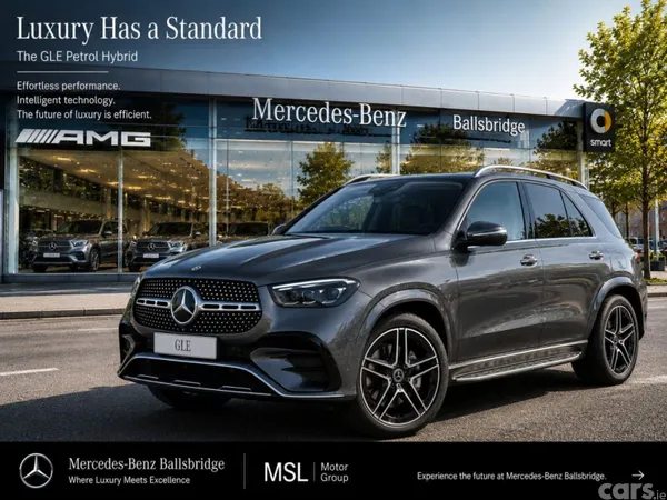 Mercedes-Benz GLE SUV, Diesel Plug-in Hybrid, 2026, Grey