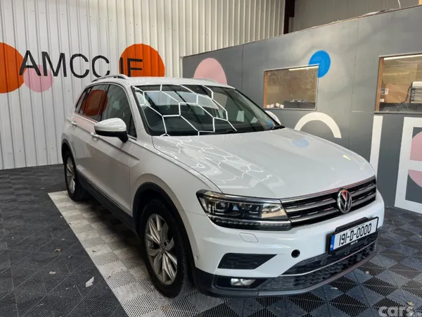 Volkswagen Tiguan SUV, Diesel, 2019, White