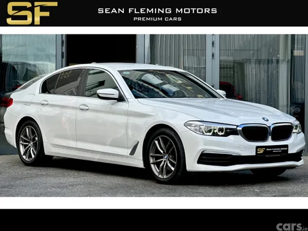 BMW 5-Series Saloon, Diesel, 2019, White