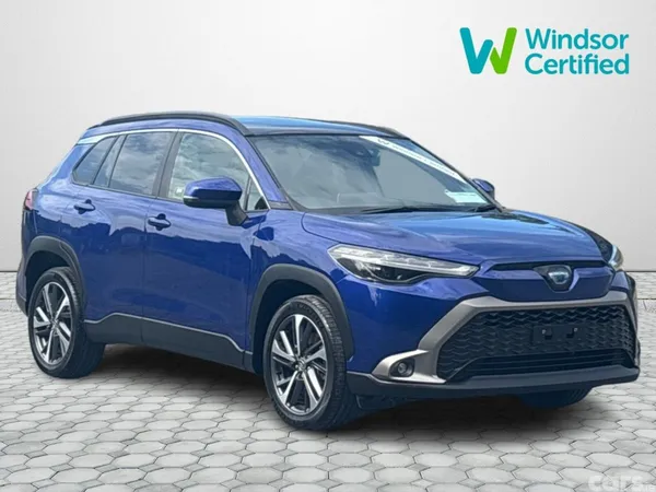 Toyota Corolla Cross SUV, Petrol Hybrid, 2023, Blue