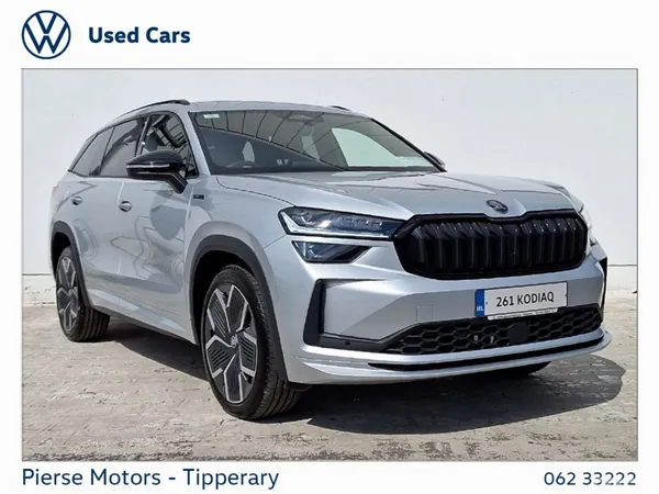 Skoda Kodiaq SUV, Petrol Hybrid, 2026, Silver
