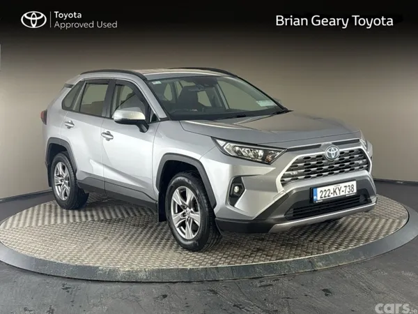Toyota RAV4 SUV, Petrol Hybrid, 2022, Silver