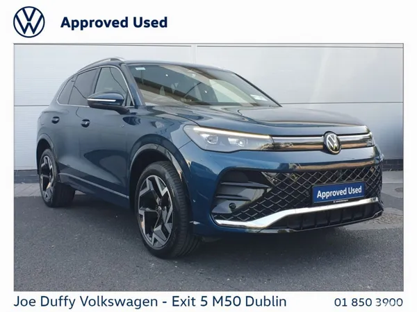 Volkswagen Tiguan SUV, Petrol Plug-in Hybrid, 2024, Blue