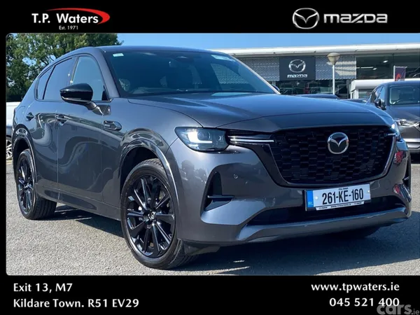Mazda CX-60 SUV, Petrol Plug-in Hybrid, 2026, Grey