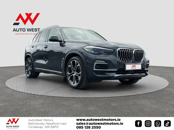 BMW X5 SUV, Petrol Plug-in Hybrid, 2020, Grey
