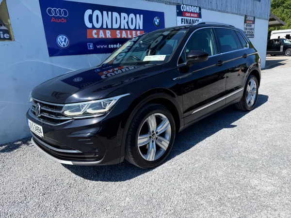 Volkswagen Tiguan SUV, Diesel, 2021, Black