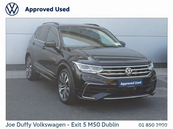 Volkswagen Tiguan SUV, Petrol Plug-in Hybrid, 2023, Black