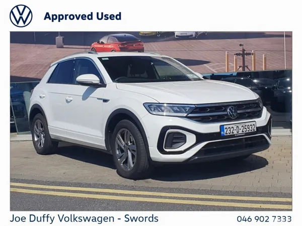 Volkswagen T-Roc SUV, Petrol, 2023, White