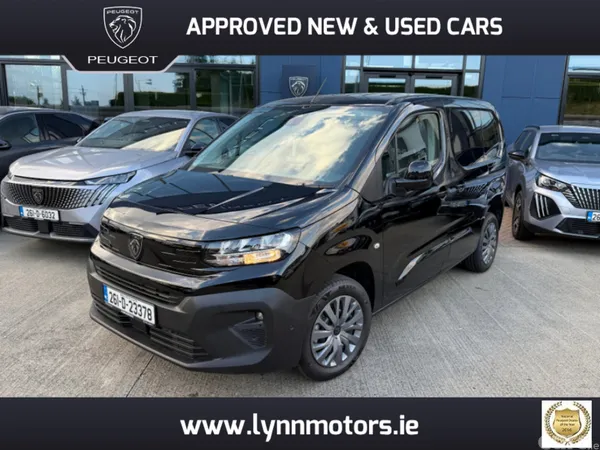 Peugeot Partner Van, Diesel, 2026, Black