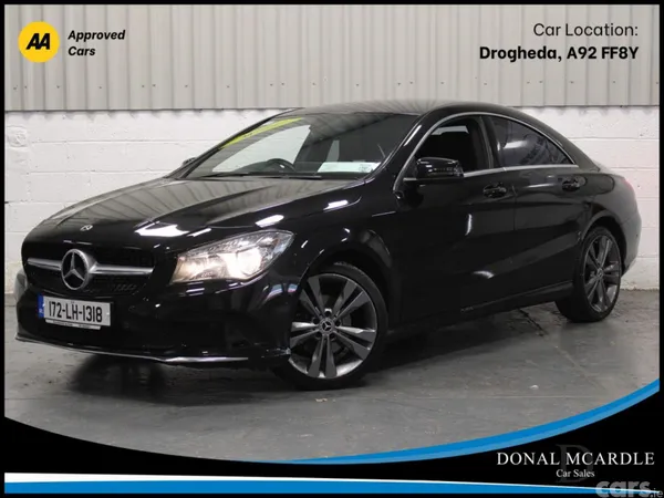 Mercedes-Benz CLA Saloon, Petrol, 2017, Black