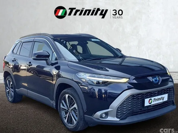 Toyota Corolla Cross SUV, Petrol Hybrid, 2022, Black