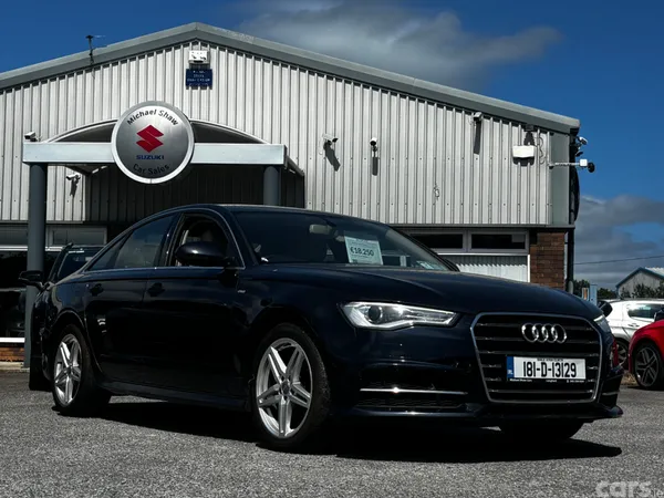Audi A6 Saloon, Diesel, 2018, Blue