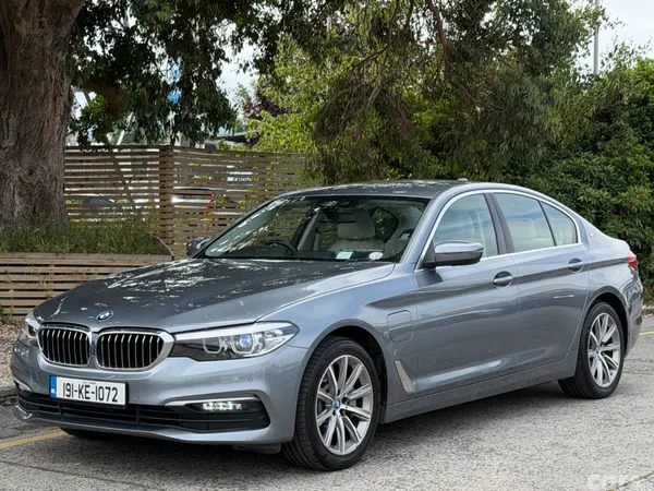 BMW 5-Series Saloon, Petrol Plug-in Hybrid, 2019, Grey